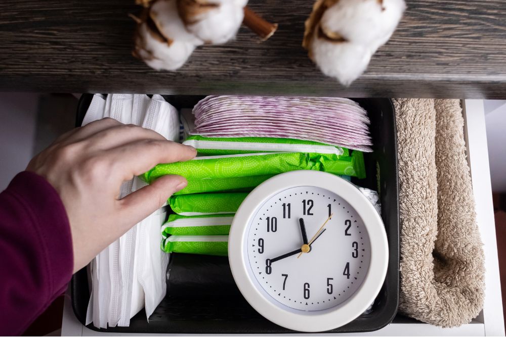 ausência de menstruação